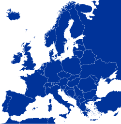 Europe map